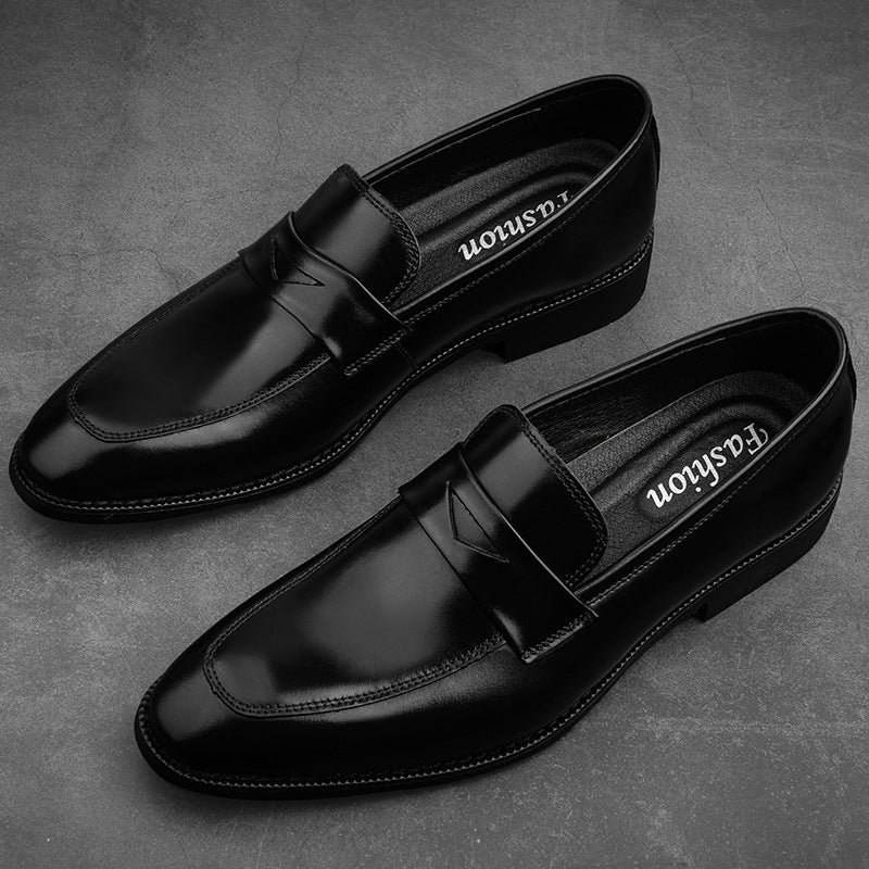 Men's Loafers RelaxedFit SlipOn Loafer Men Shoes Suit Leather Shoes Business Comfortable Fashion Casual