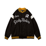 Man Fall Outfits Vintage Jacket Autumn and Winter Baseball Jacket