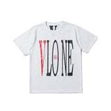 Vlone Mexico Shirt Short Sleeve T-Shirt Printed Men'S And Women'S Able Half Sleeve