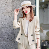 Interview Suit Women's Suit Jacket Women's Spring and Autumn Leisure Suit