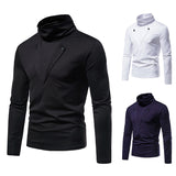 Men's Sweatshirt Men's Turtleneck T-shirt Slim Fit