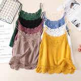 Coachella Music Festival Outfits Hollow Lace Camisole Women's Summer