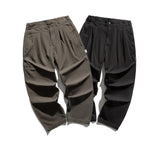 Man Fall Outfis Autumn Wide-Leg Overalls Men's Loose Straight Casual Simple Solid Color Trousers