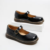 Mary Jane Shoes Women'S Summer Retro Buckle Mary Jane Shoes