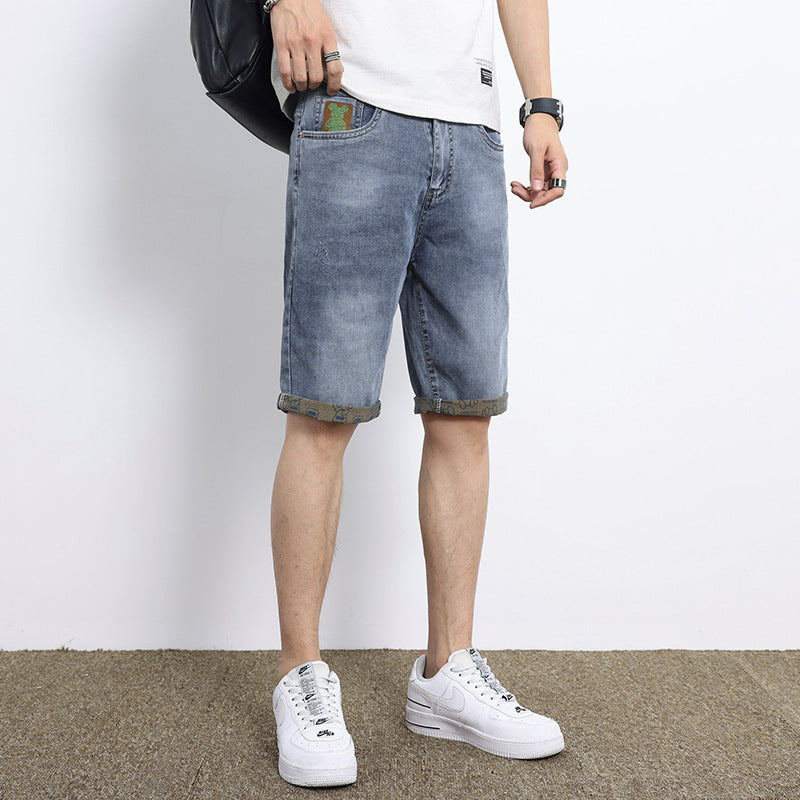 Men Jorts Men's Loose Straight Lightweight Breathable Casual
