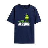 Men and Women Grinch Shirt Casual Loose Short Sleeves T-shirt
