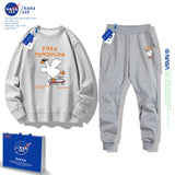 Nasa Children Sweater & Pant Set Nasa Children'S Sweatshirt Suit Sports Spring And Autumn