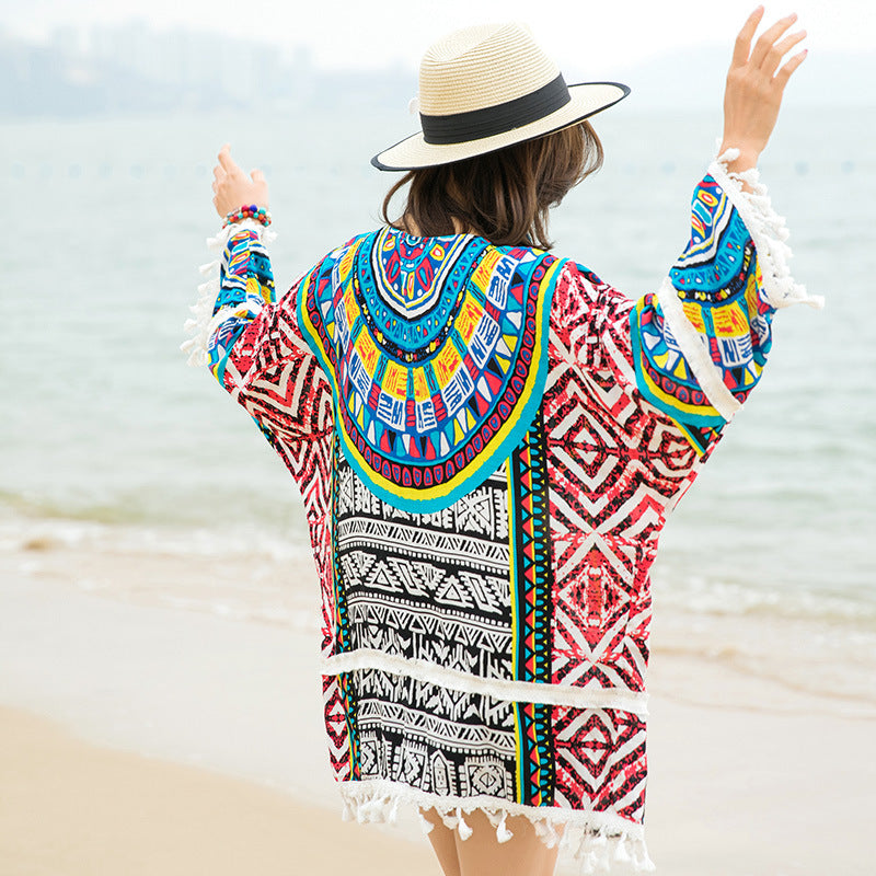 Coachella Music Festival Outfits Summer Wear Female Outdoor Vacation Beach Shirt Inverness