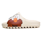 Mens Slide Summer Men'S Slippers Sesame Street Fashion Breathable