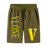Vlone Shorts Men'S Summer Casual Sports Pants Loose Pants