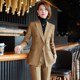Interview Suit Women Blazer Female Suit