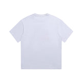 Men T Shitrs Round Neck Pullover Loose Pattern Printing