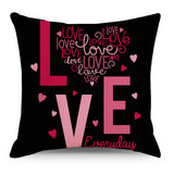 Valentine's Day Pillow Covers 4 Piece Random Styles Together, Love Festival Home Pillow Cushion Cover