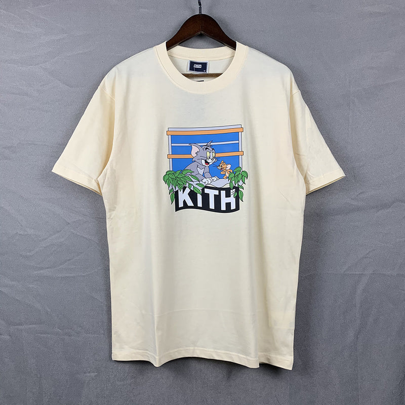 Tom And Jerry T Shirt Cat And Mouse Print Loose