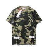Off White T Shirt Short Sleeve Cotton Round Neck Men And Women Cotton Tshirt Owt