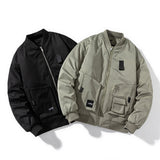 Varsity Jacket Autumn And Winter Bomber Jacket Men Hooded Baseball Uniform