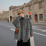 Men Denim Jackets Autumn and Winter Denim Jacket