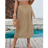 Coachella Music Festival Outfits Summer Vacation Sexy See-through Sexy Beach Dress