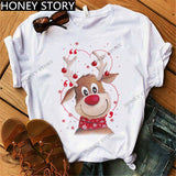Valentine's Day T Shirts Couples T-shirt Women's Short Sleeve
