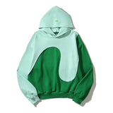 Kanye West Sunday Service Hoodie Distressed Loose Stitching Hoodie Couple