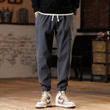 Cuffed Cargo Pants Men's Autumn Casual Loose Men