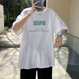 Men T-Shirts Loose Half-Length Sleeves Printing