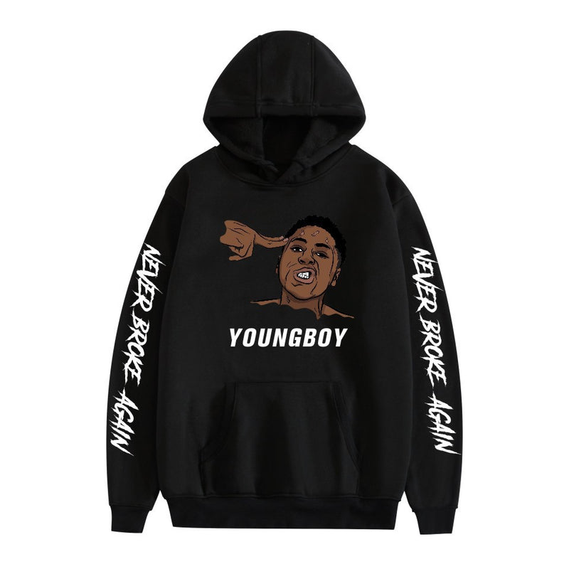 Never Broke Again Hoodie Men'S And Women'S Hooded Sweater
