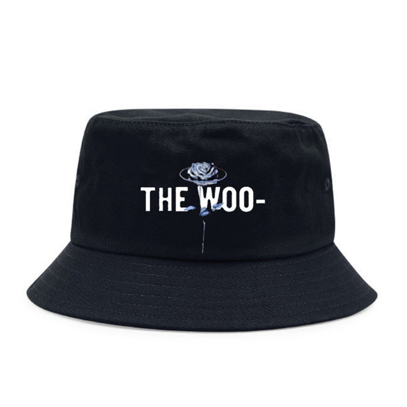 Vlone Caps Fashion Sun-Proof Bucket Hat Solid-Colored Sun Protection Bucket Hat