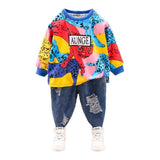 Toddler Boys Sweater Boys Sweater Suit Spring and Autumn