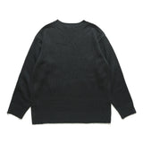 Men Sweater Cartoon Print Ripped Sweater Men's Loose round Neck Knitted