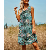 Modern Gypsy Outfits Printed Dress