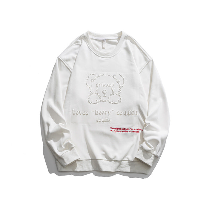Crew Neck Sweatshirts for Men Men Printed Crew Neck Sweatshirt Men
