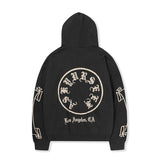 Askyurself Hoodie Retro American Casual High Street Loose