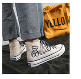 Canvas Shoes Ulzzang Low-Top Canvas Shoes Male Student Board Shoes Trendy Street Shooting Lovers Shoes