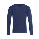 Men's Sweatshirt Fall Winter Men V-neck Slim Fit
