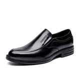 Derbies Shoes Summer Men's Casual Leather Shoes Men's Leather Business