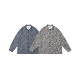 Man Fall Outfits Leopard Print Long Sleeve Shirt Men's Hip-Hop Fashionable Brand Loose Couple Casual Shirt