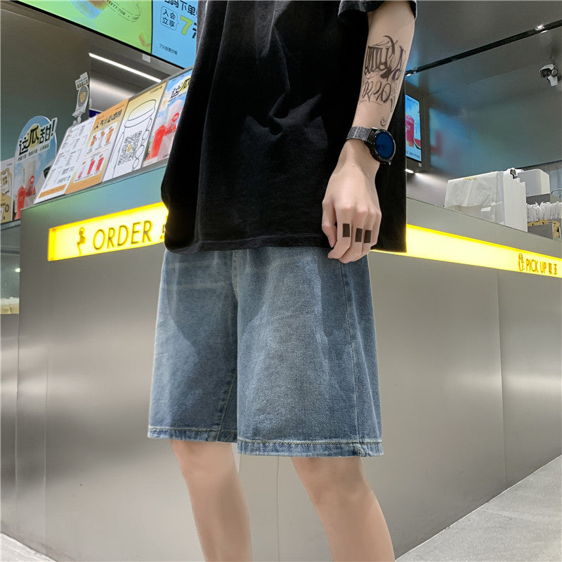Men Denim Shorts Summer Denim Shorts Men