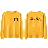Squid Game Costume Men's and Women's round Neck Sweater