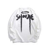 Crew Neck Sweatshirts for Men Men's Autumn Clothing Printed Crew Neck Sweatshirt Loose Casual