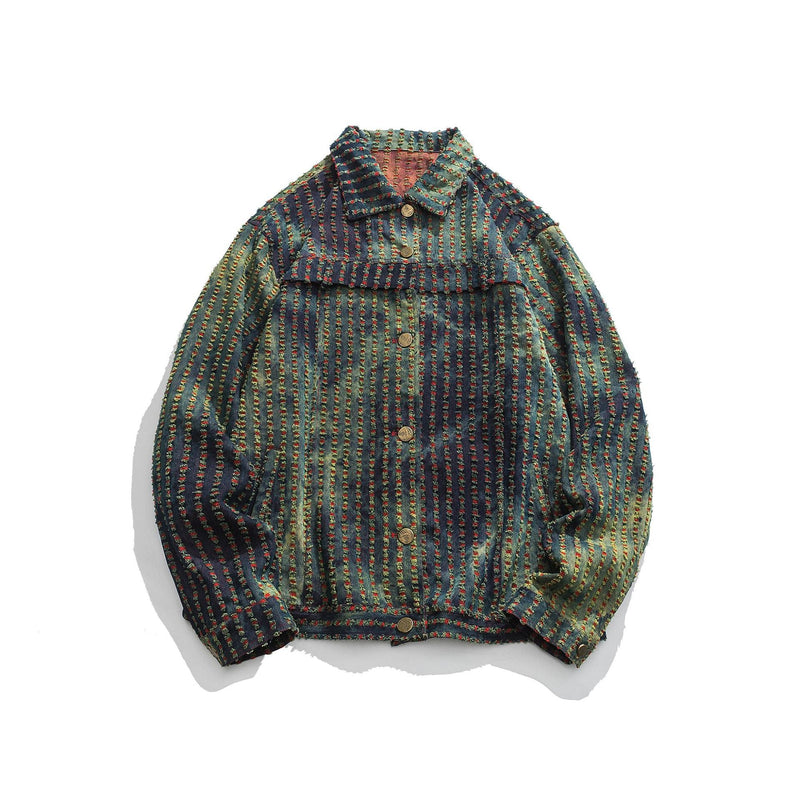 Men Denim Jackets Fall Denim Jacket Men's and Women's Jacket Love