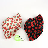Bucket Hat Fishing Cap Cotton Print Fisherman Hat Printed Fruit Men And Women Outdoor Sun Hat