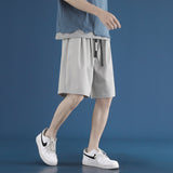 Men White Shorts Casual Summer Men's Beach Pants