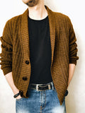 Men's Jackets Fall Men's Cardigan Sweater Long Sleeve