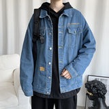 Men Denim Jackets Men's Denim Coat Jacket Men's Clothing
