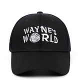 Wayne's World Hat Embroidered Baseball Cap Peaked Cap Sunhat Outdoor Sport Cap