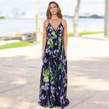 Nine Britton Dress Floral Strap Slim Fit