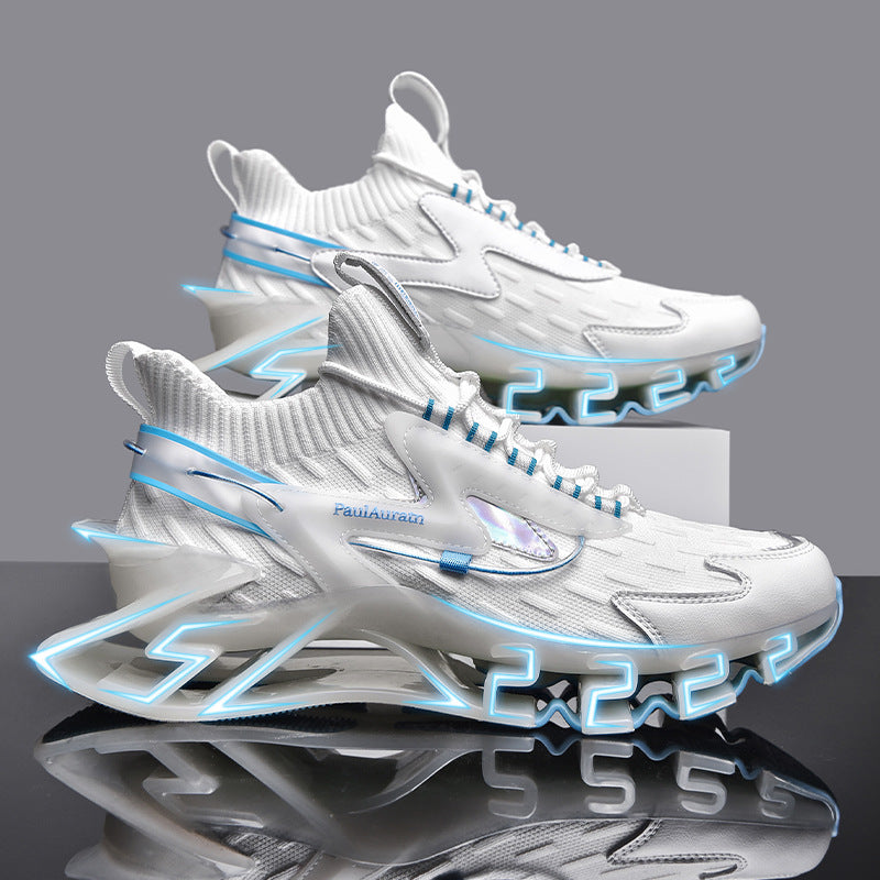 designer Sneaker Shoes Fashionable Simple Men's Shoes Summer Casual Sports Men Breathable Trendy Running Shoes