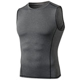 Moisture Wicking Tank Top Sports Vest round Neck Tight