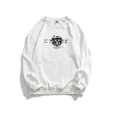 Crew Neck Sweatshirts for Men Men's Clothing Hip Hop Printed Crew Neck Sweatshirt Male Casual Pullover